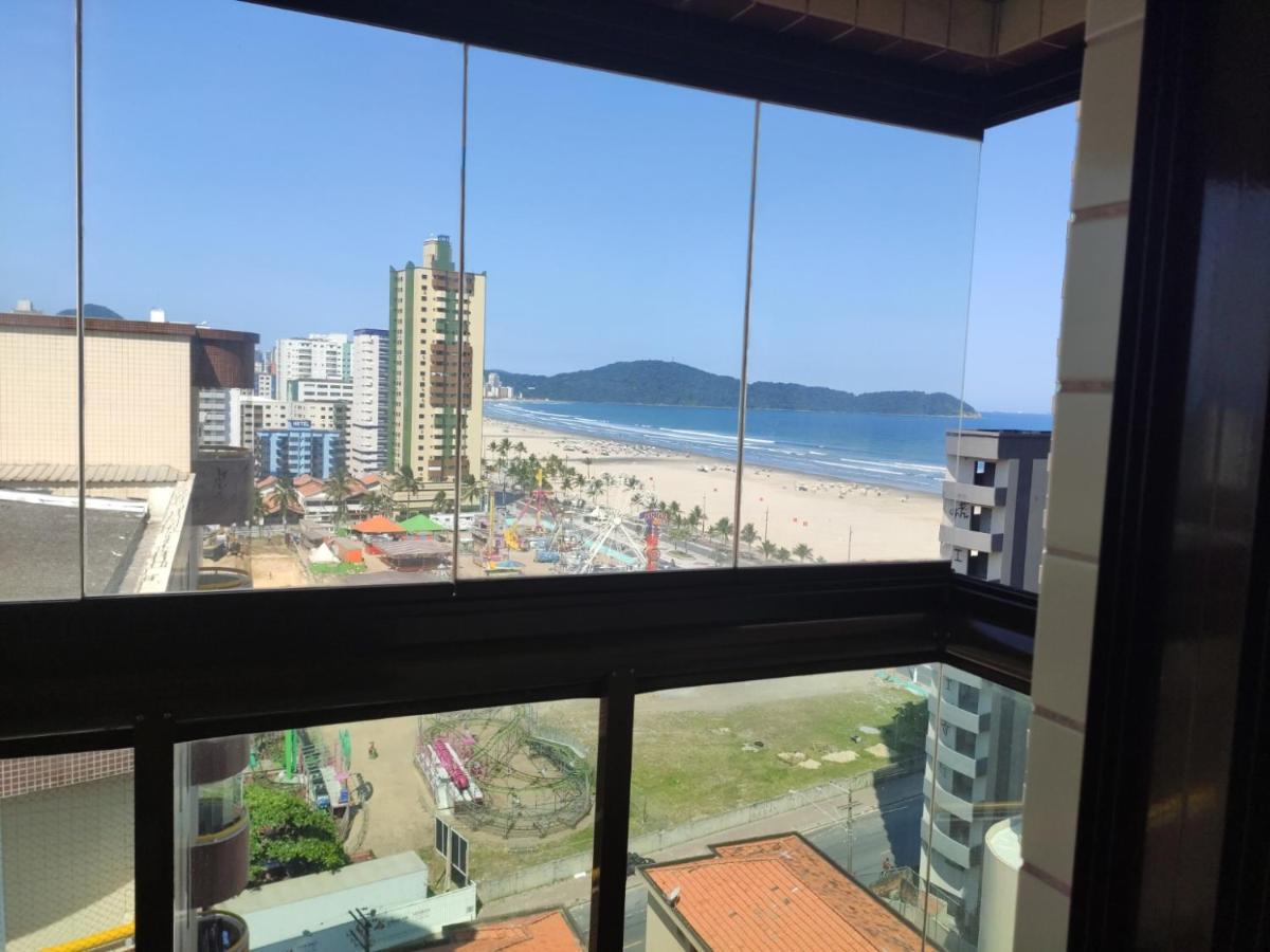 Apartamento A Beira Mar Praia Grande (Santos) Kültér fotó